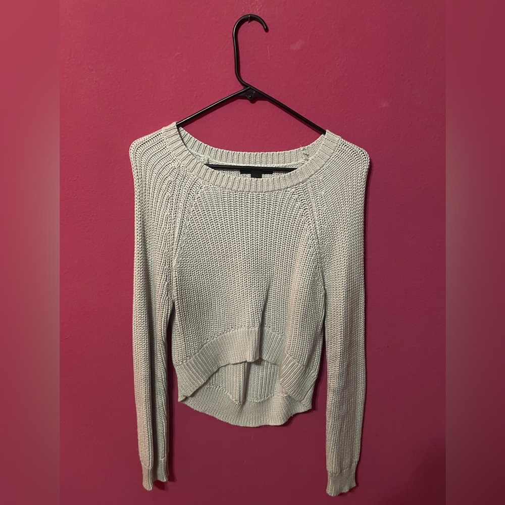 Forever 21 Crop Top Fit Knit Sweater